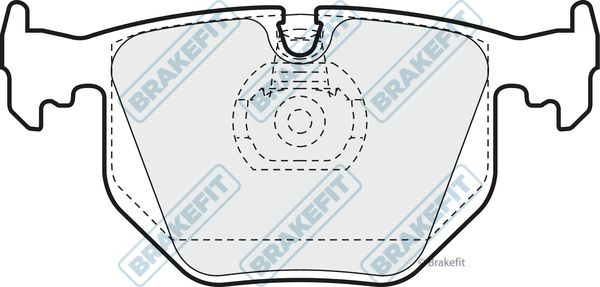 APEC BRAKING Piduriklotsi komplekt,ketaspidur PD3299